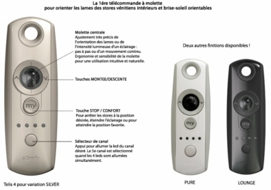 4 MODÈLES DE TÉLÉCOMMANDES À DISTANCE AU CHOIX ET EN FONCTION DU NOMBRES D'ELEMENTS